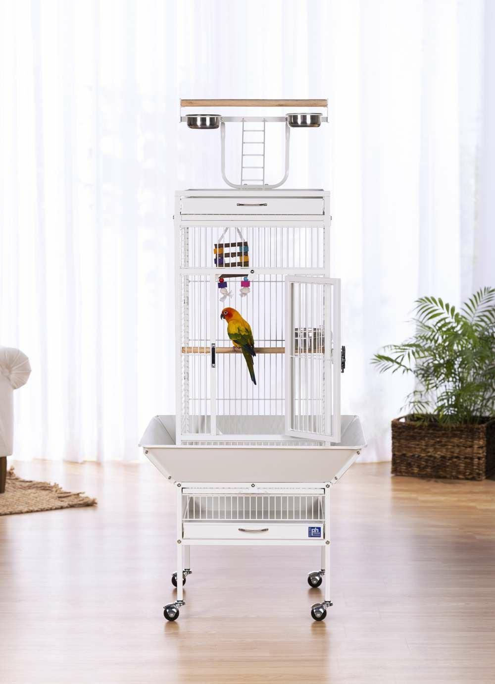 大型鳥かご 中型～大型鳥向け プレイトップ PREVUE PET セレクトバード