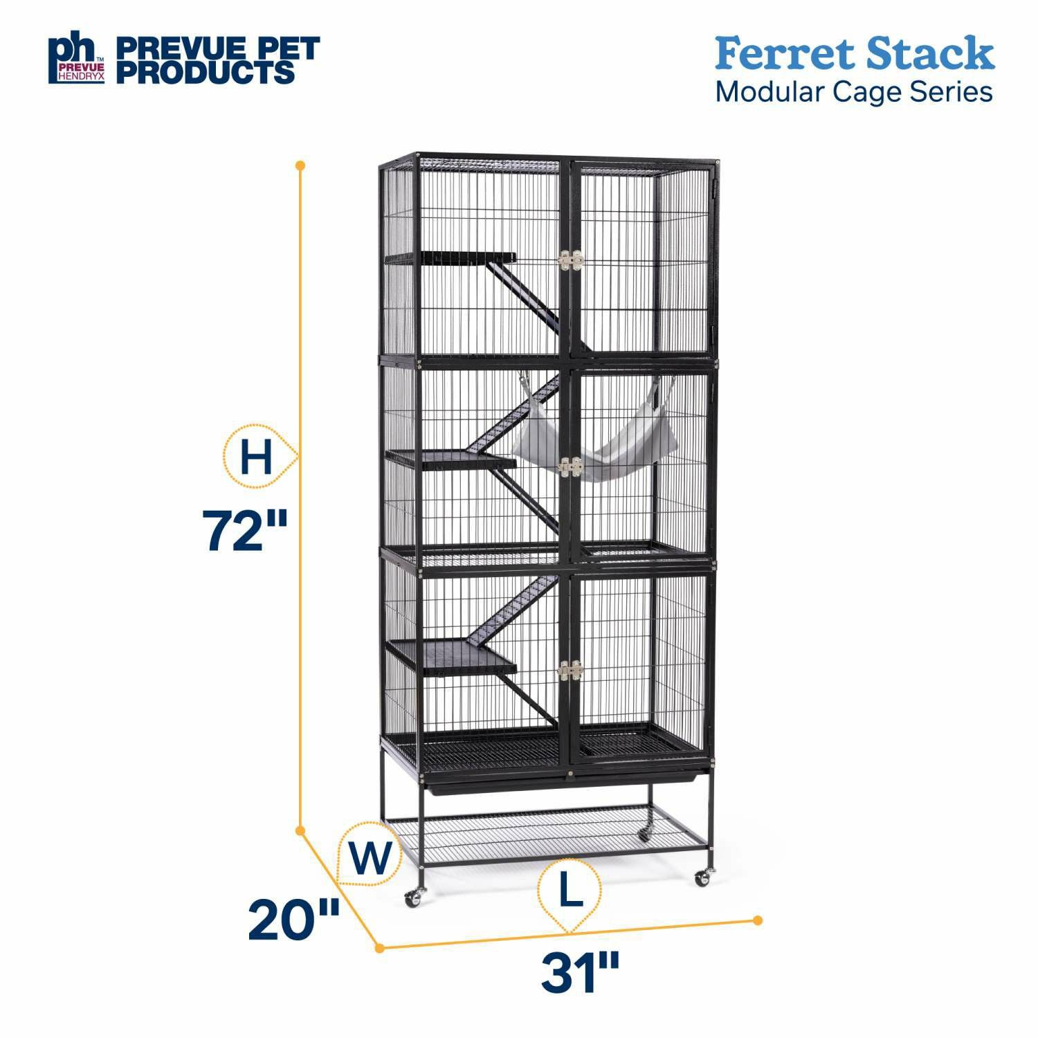 小動物用 ケージ プレビューペット PrevuePet フェレットスタック