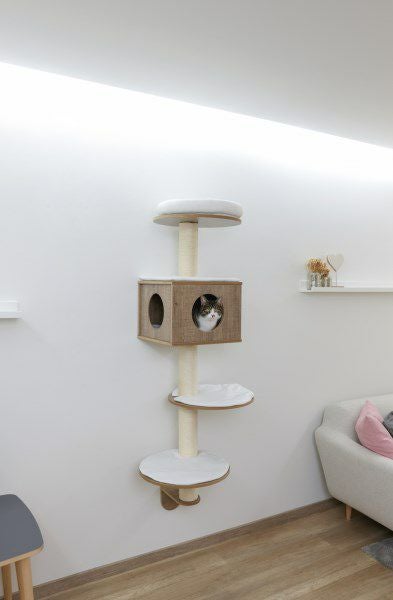 猫用 キャットタワー KERBL ケアブル 壁取り付け ディナーリ｜KERBL通販