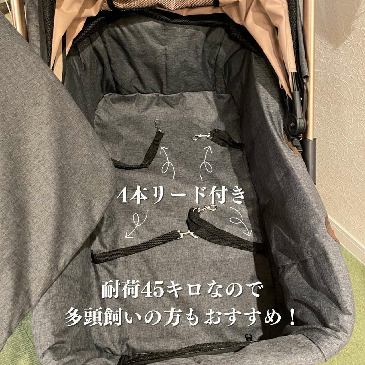 公式】犬用 ペットカート ALLWAN ペットストローラー オールワン