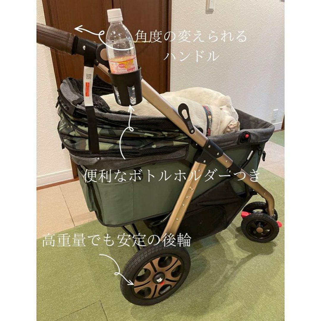 公式】犬用 ペットカート ALLWAN ペットストローラー オールワン