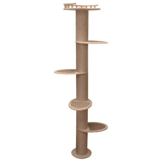 猫用 キャットタワー On2Pets 5レベルウォールマウントアクティビティ