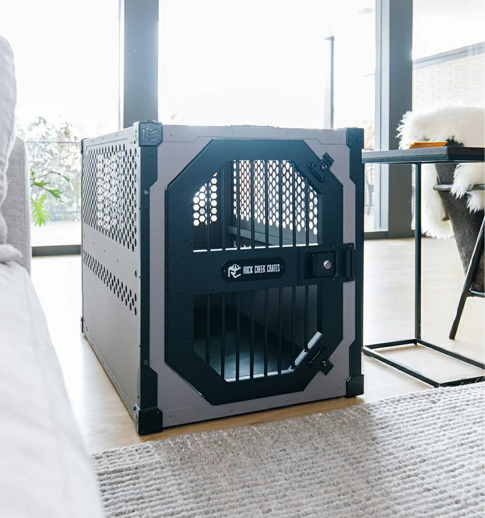 ALLFORWAN'sLIFE犬用 ケージ ROCKCREEKCRATES ステーショナリードッグ