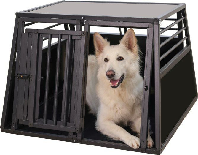 犬用 2ドア車載ケージ｜KERBL ダブルアルミトランスポート