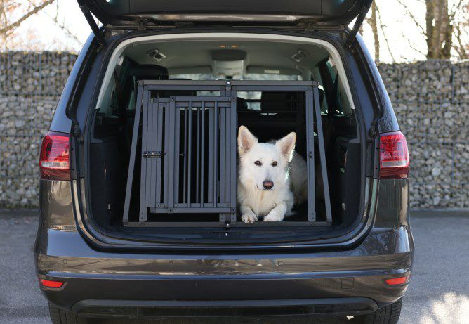 KERBL 犬用品 アルミニウムトランスポートボックス