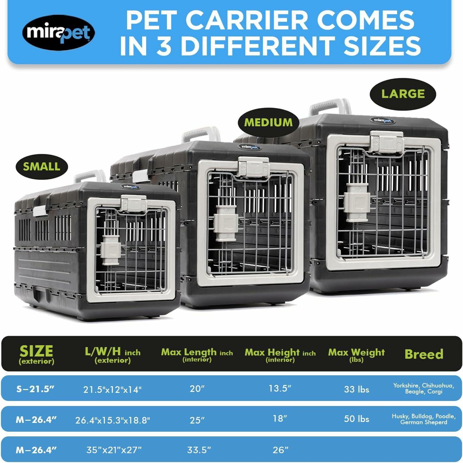 犬用 ケージ MIRAPET USA ミラペット コラプシブルペットクレート