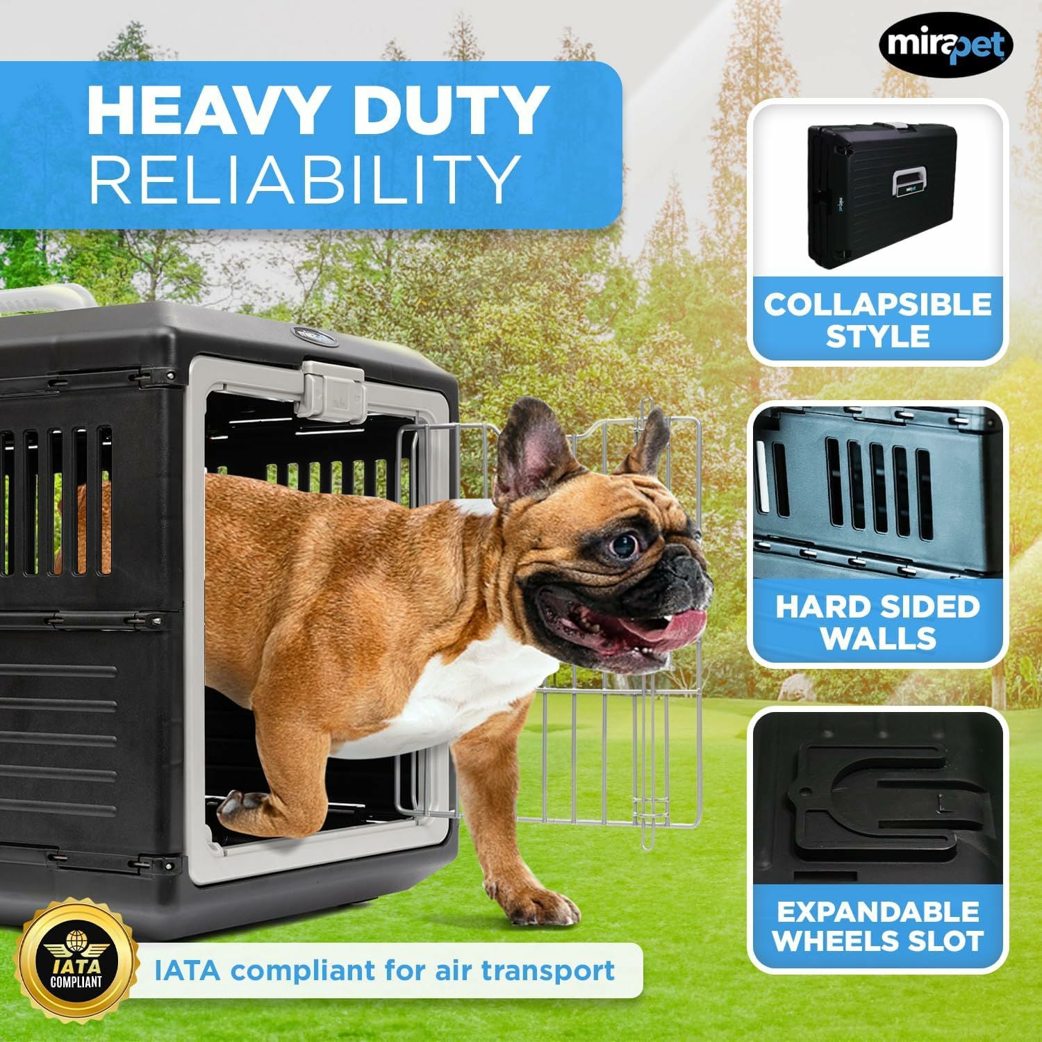 犬用 ケージ MIRAPET USA ミラペット コラプシブルペットクレート