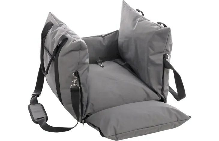 犬用  ドライブグッズ FLAMINGOPET ドライブケージ ボバ グレー