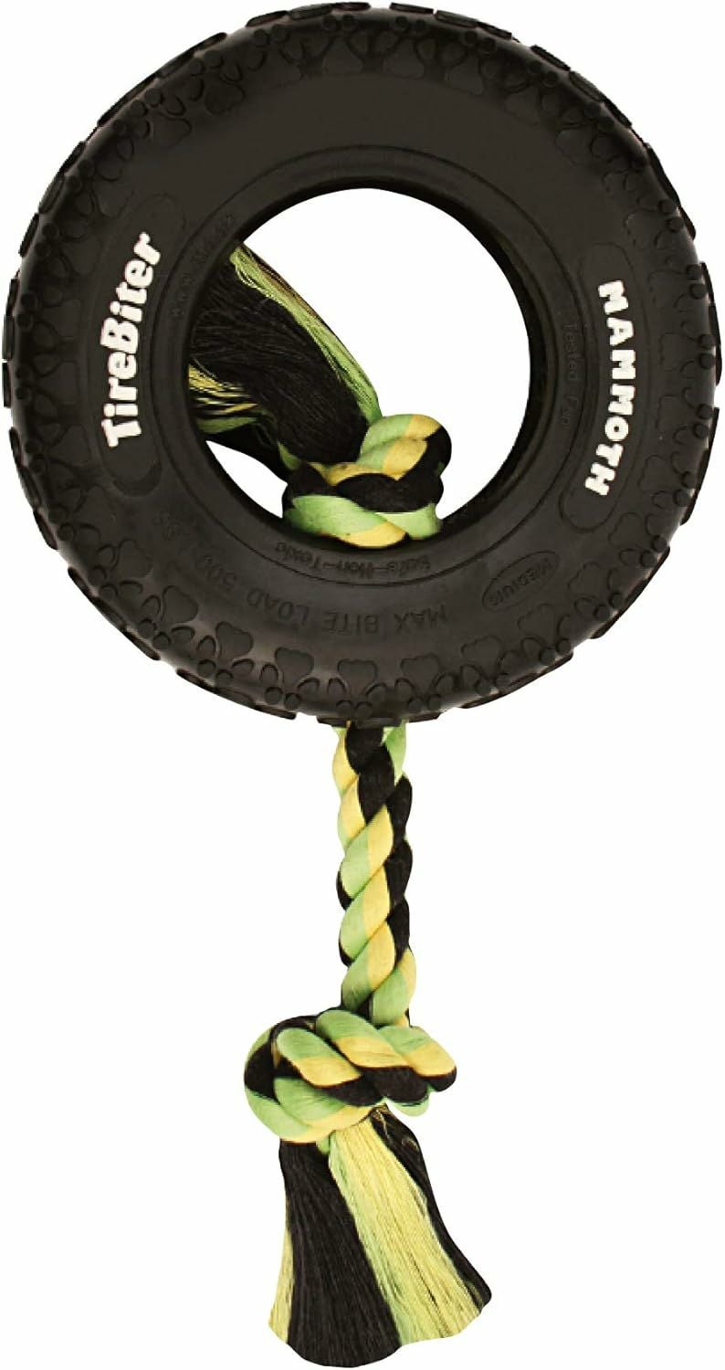 犬用 おもちゃ マンモスペットプロダクツ タイヤーバイターポウトラックコットンボーン Lサイズ