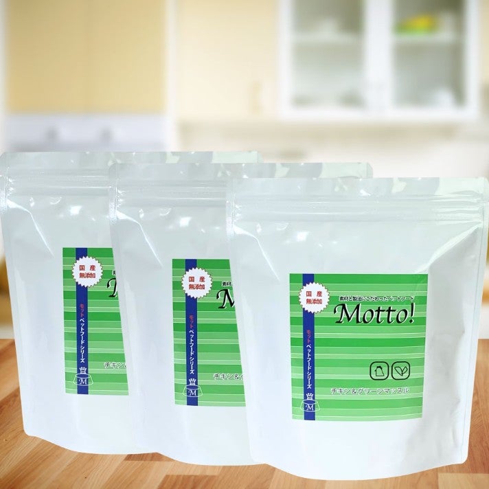 犬用 ドッグフード Motto! チキン＆グリーンマッセル 800g 6個セット