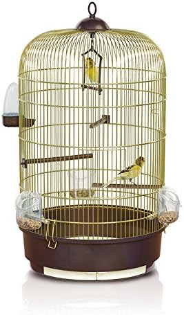 鳥用 鳥かご イタリアIMAC カナリア・インコ用ケージセット ルナゴールド