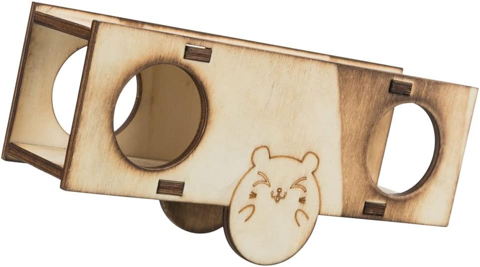 小動物用 ハウス TRIXIE トリクシー ウッドハムスターシーソー