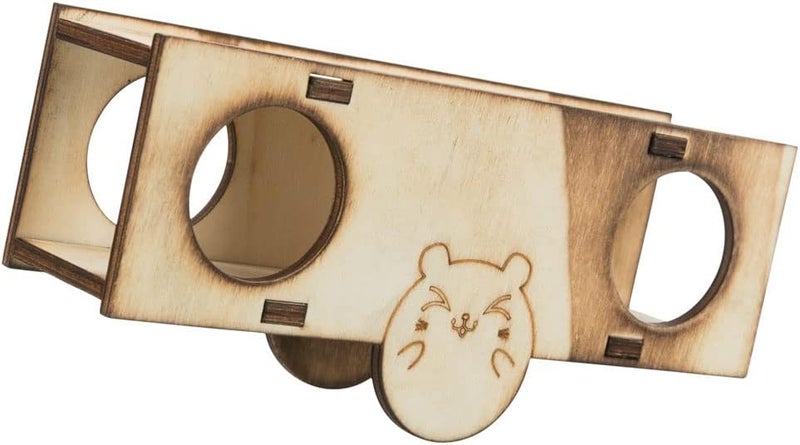 小動物用 ハウス TRIXIE トリクシー ウッドハムスターシーソー