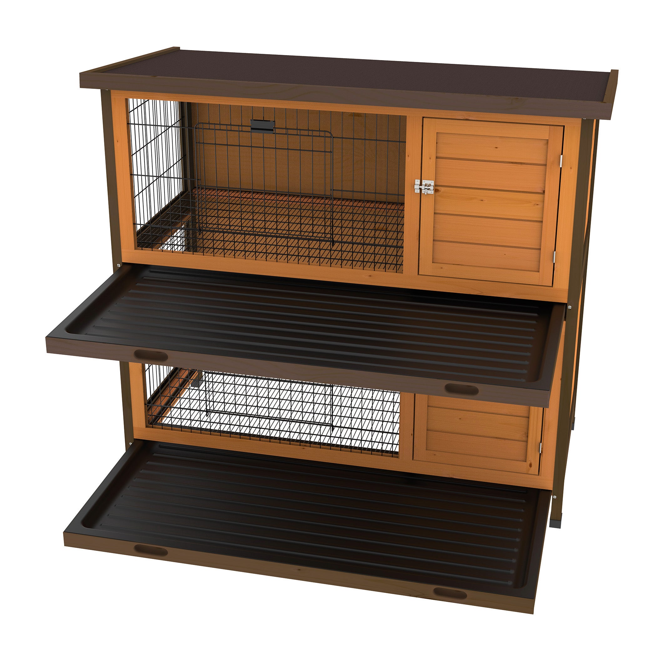 うさぎ用 うさぎ小屋 WAREPET プレミアムプラス ダブルデッカー｜WAREPET